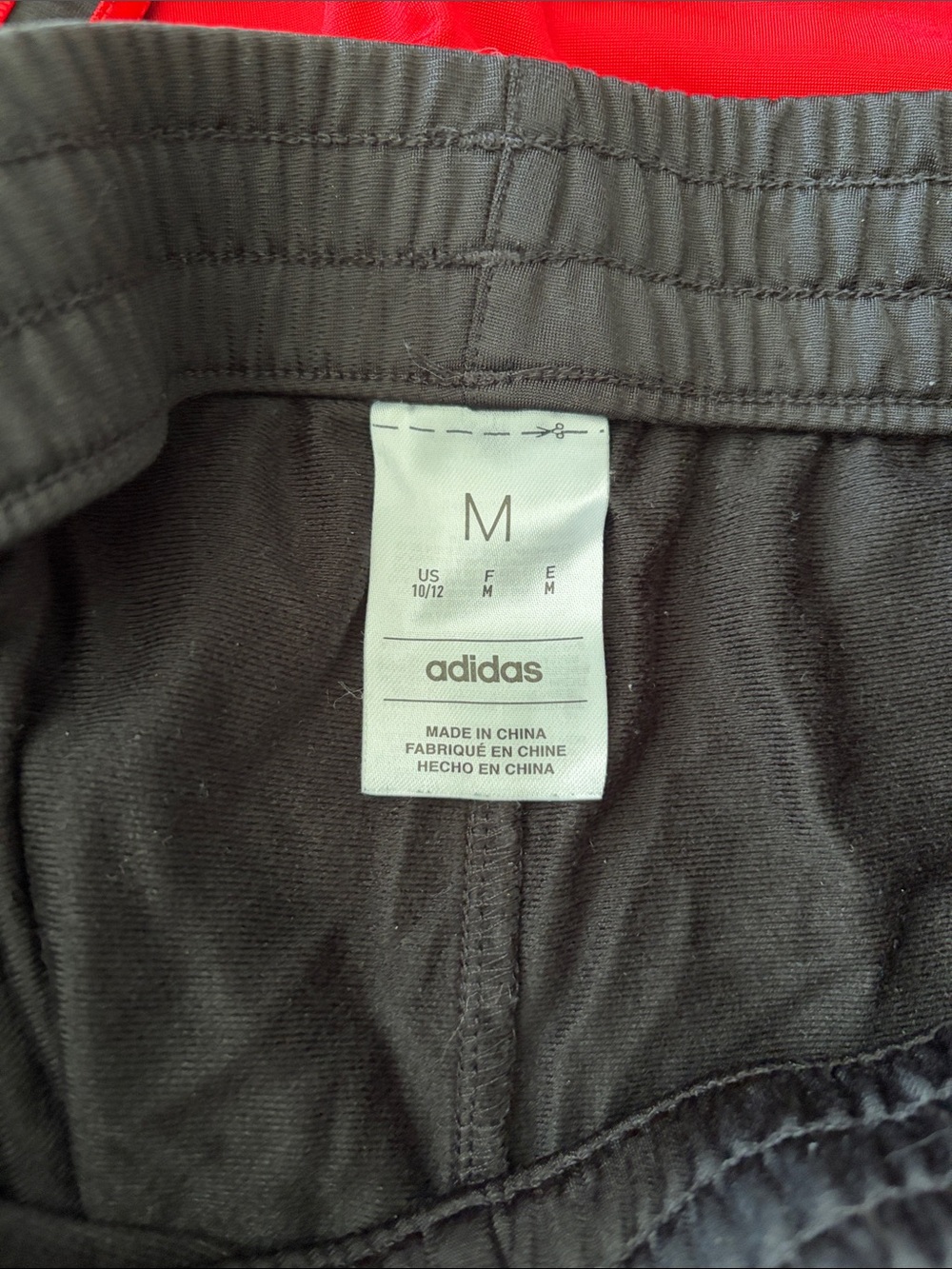 adidas Boy’s Red and Black Track Jacket & Pants Set. Size Medium 10/12 - Picture 3 of 6